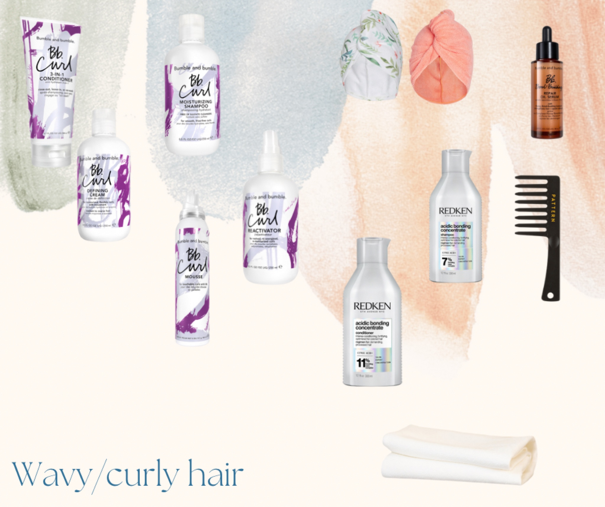 Wavy/curly girl hair 

#LTKbeauty #LTKhome