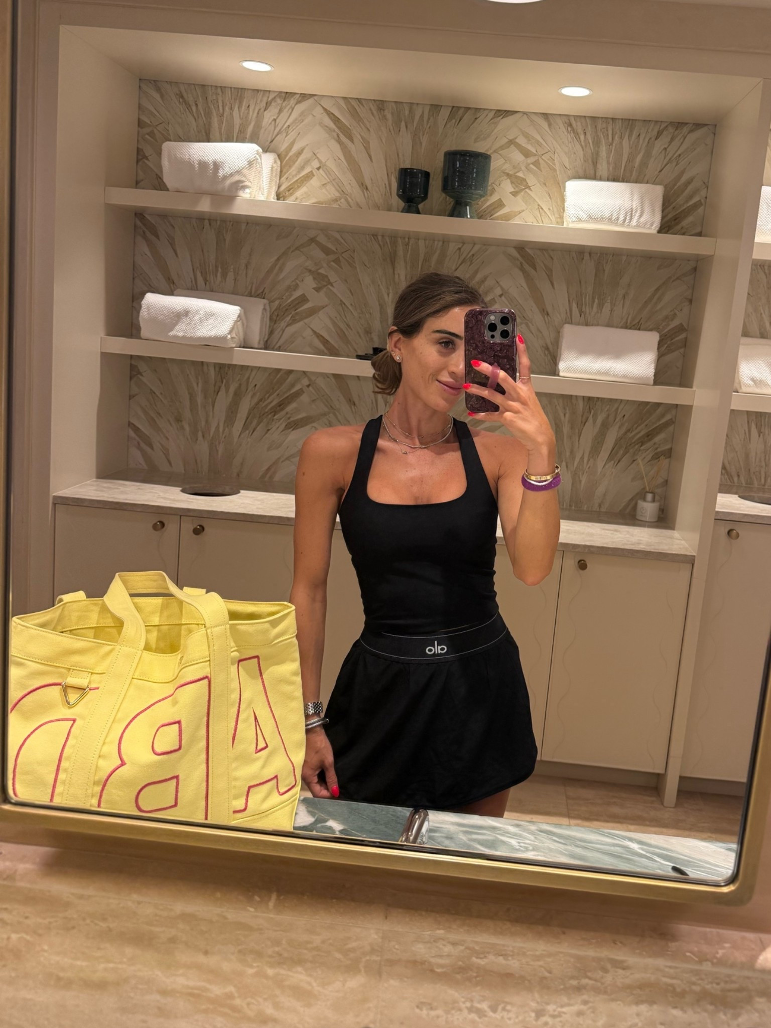 One of my favorite tennis skirts I wear all of the time wearing xs

#LTKootd #LTKActive #LTKfitnessgoals