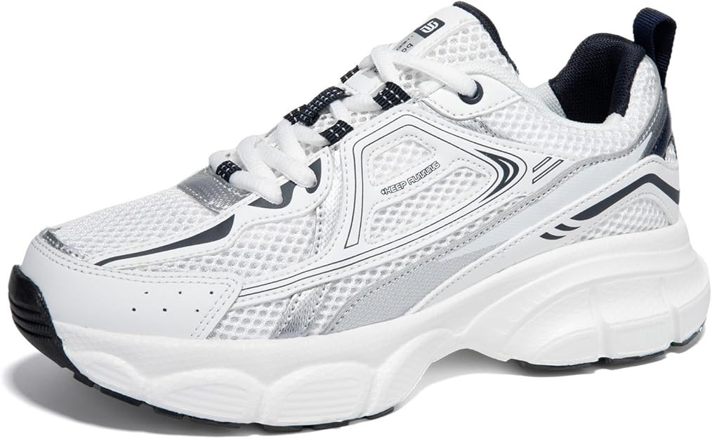 BAASPLOA Women's Chunky Fashion Sneakers Casual Sports Shoes Mesh Breathable Athletic Gym Workout... | Amazon (US)