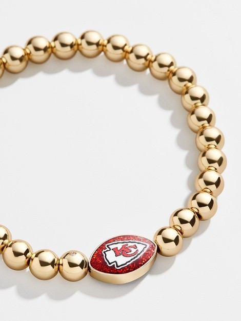 Kansas City Chiefs Gold Pisa Bracelet | BaubleBar (US)
