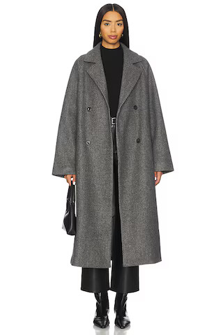 ALL THE WAYS Kalliope Trench Coat in Grey from Revolve.com | Revolve Clothing (Global)