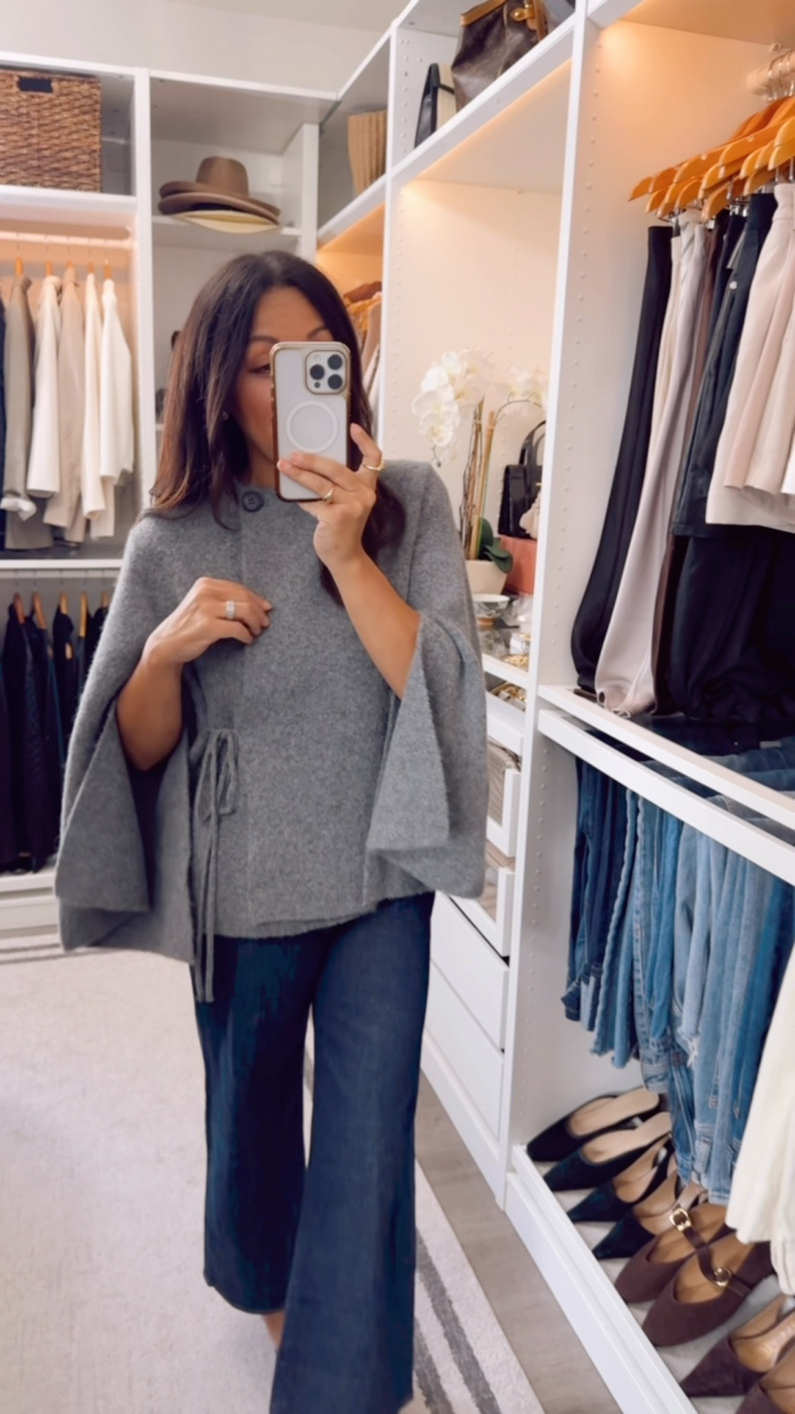 Obsessed with this cape- it will elevate any look 🔥 fits TTS wearing a small 

#LTKOver40