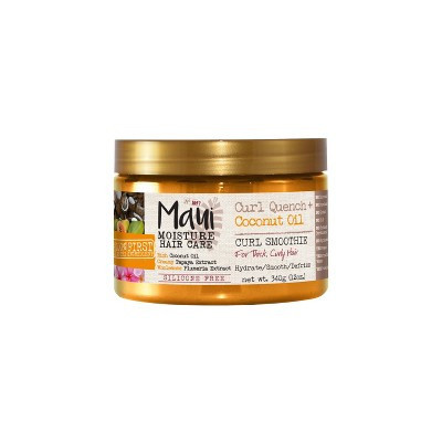 Maui Moisture Coconut Oil Curl Quench Smoothie Curl Enhancer - 12oz | Target