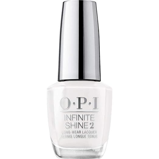 OPI Infinite Shine 2 Long-Wear Lacquer, Alpine Snow, White Long-Lasting Nail Polish, 0.5 fl oz, 2... | Amazon (US)
