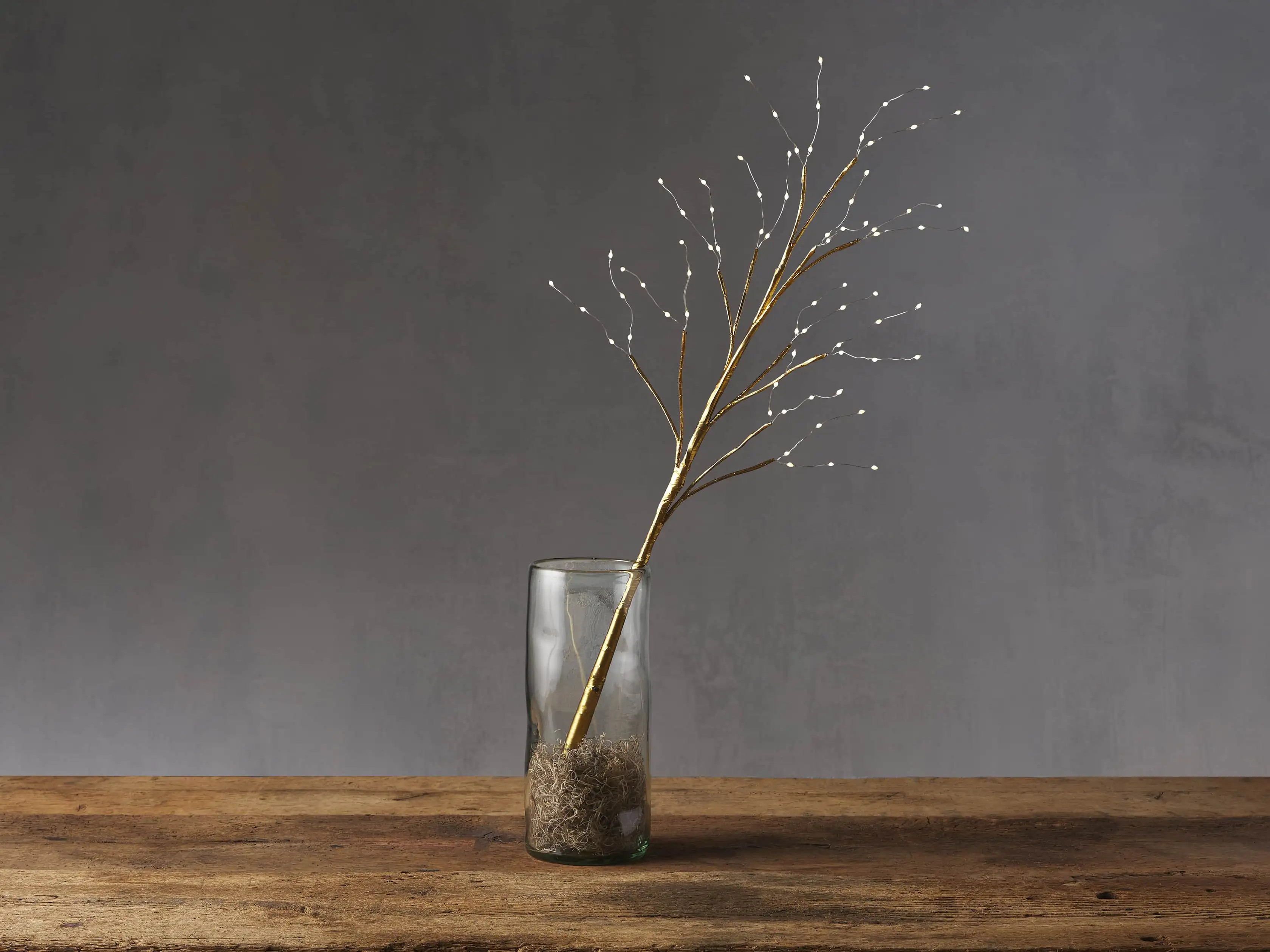 Gold Microlight Faux Branch | Arhaus