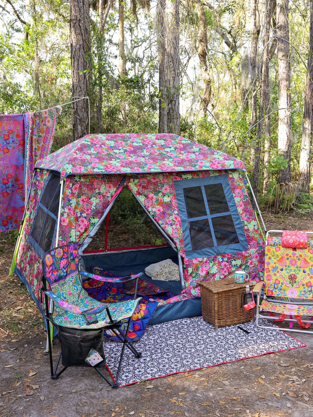 Live Happy Camping Tent - Cozy Cottage | Natural Life