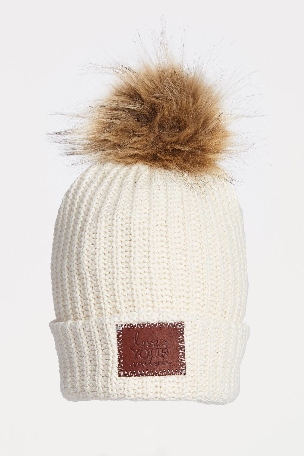 White Speckled Pom Beanie | Evereve