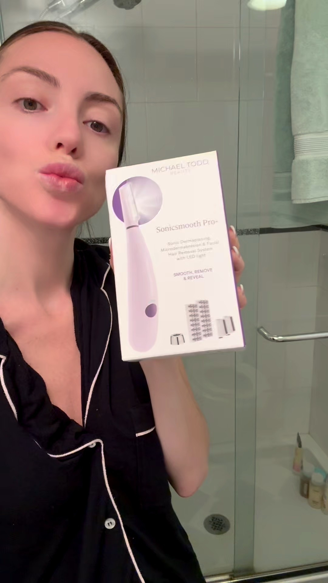 Not gonna lie... I didn't realize how much peach fuzz I had until I tried this.
& Now my skin's so smooth
my makeup basically melts on.
@michaeltoddbeauty knew what they were doing with this one.
#glassskin #skincare #skincaretips #mtbpartner #verifiedreview 

#LTKmorningroutine #LTKCyberWeek #LTKGiftGuide
