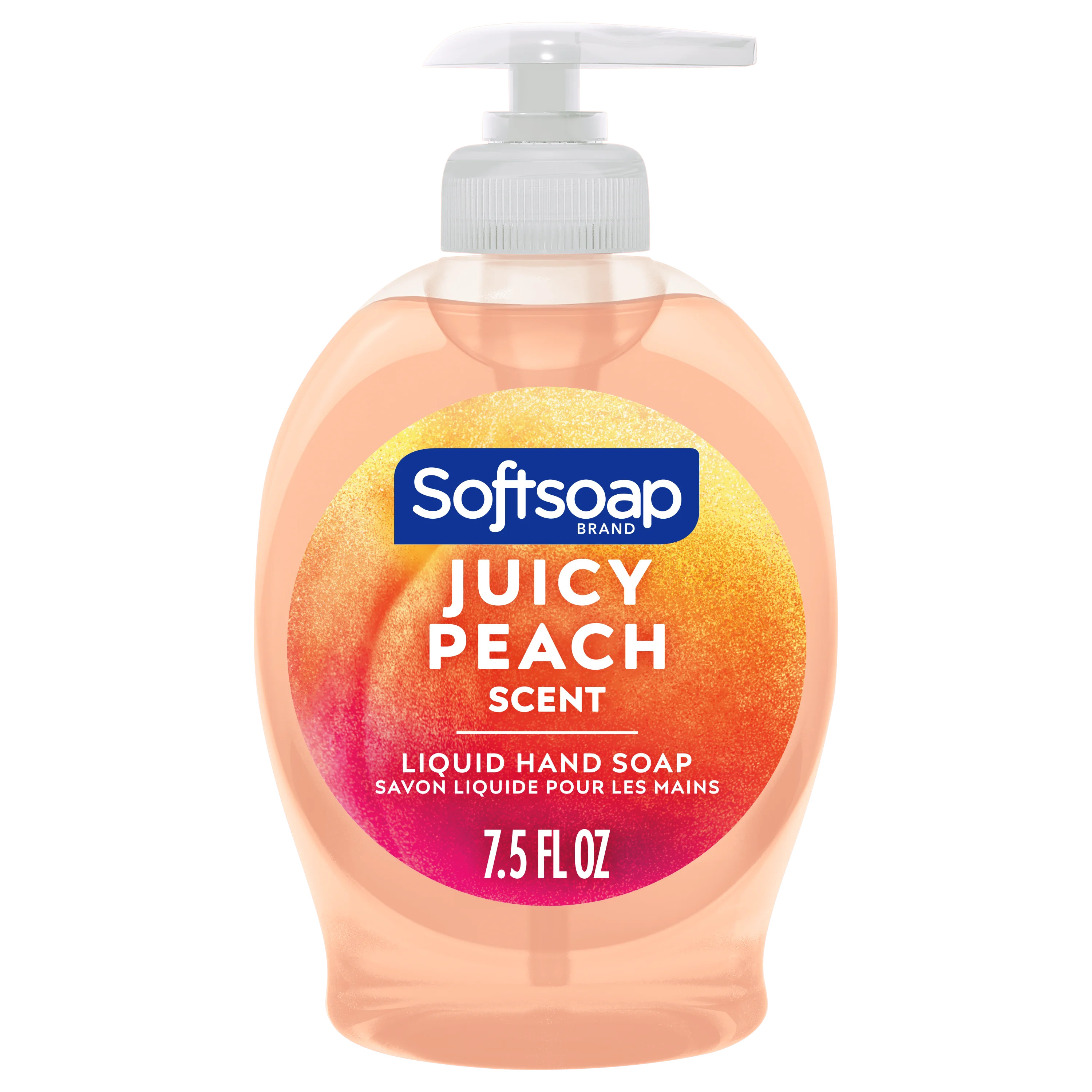 Softsoap Hand Wash Liquid Hand Soap, Juicy Peach, 7.5 OZ Pump | Walmart (US)