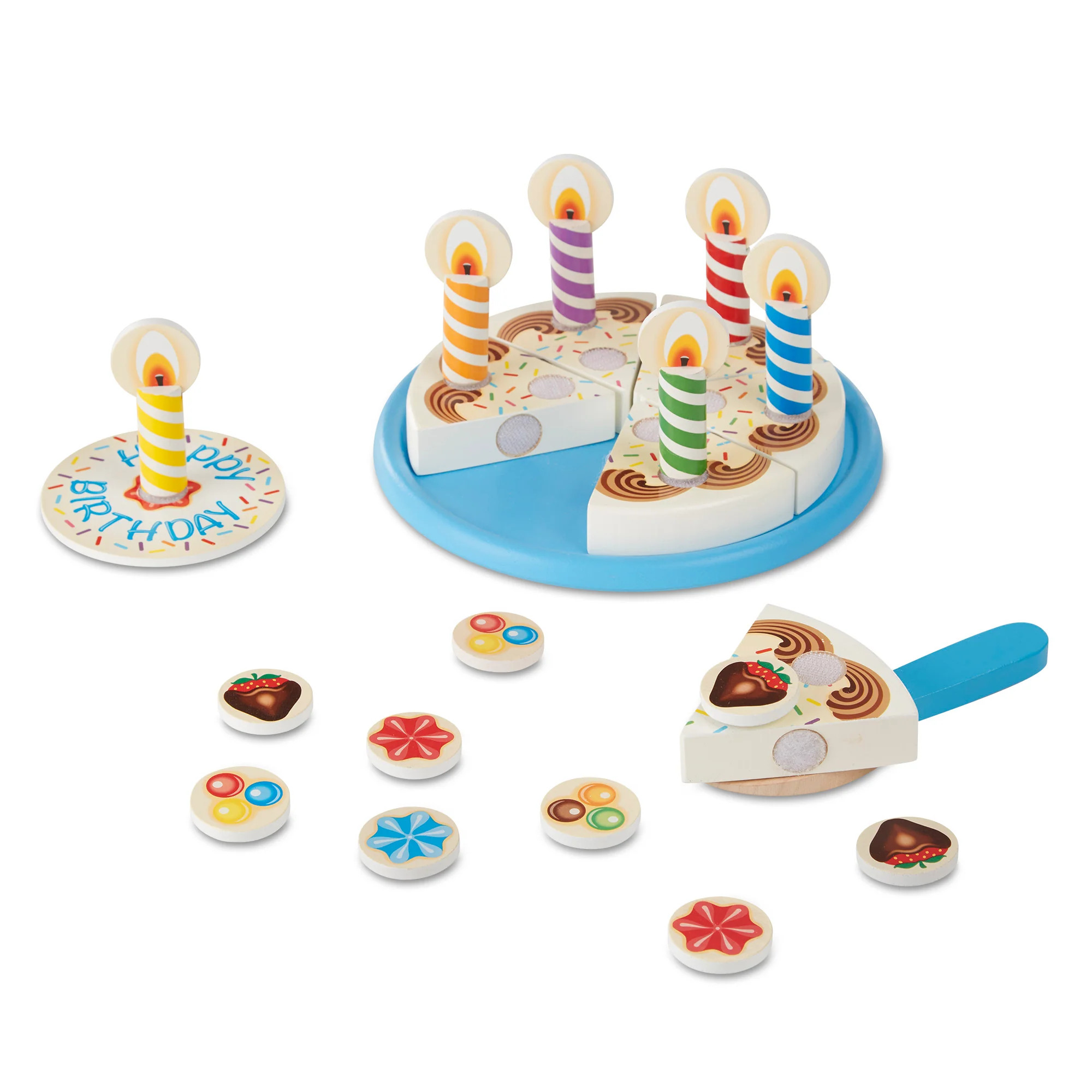Wooden Birthday Cake Play Set | Melissa and Doug