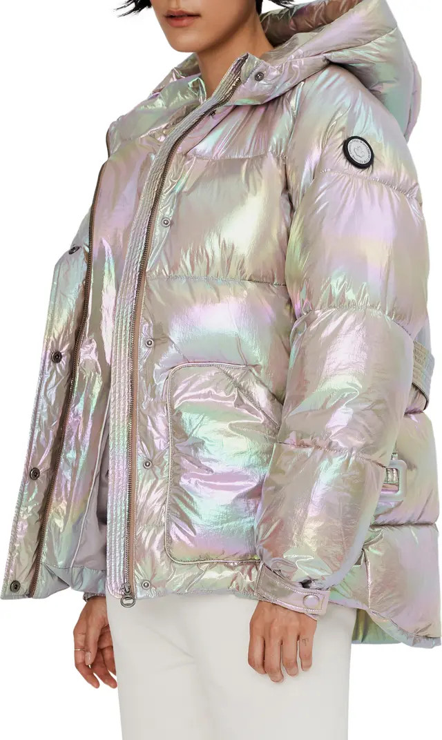 Belted Oversize Hooded Puffer Coat | Nordstrom Rack