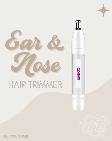 Women’s ear & nose hair trimmer by Conair. Doesn’t hurt at all!

#LTKbeauty #LTKFind #LTKunder50