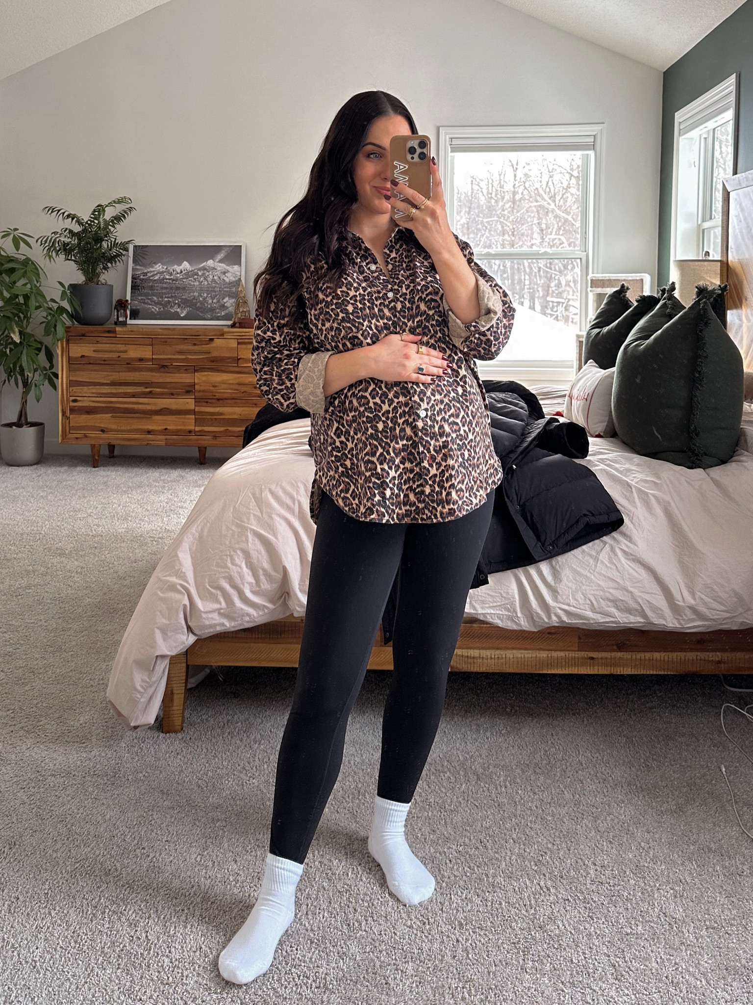 Today’s bump friendly outfit! Aerie top on sale 50% off!! Wearing m top, s maternity leggings  

#LTKBump #LTKSaleAlert #LTKSeasonal