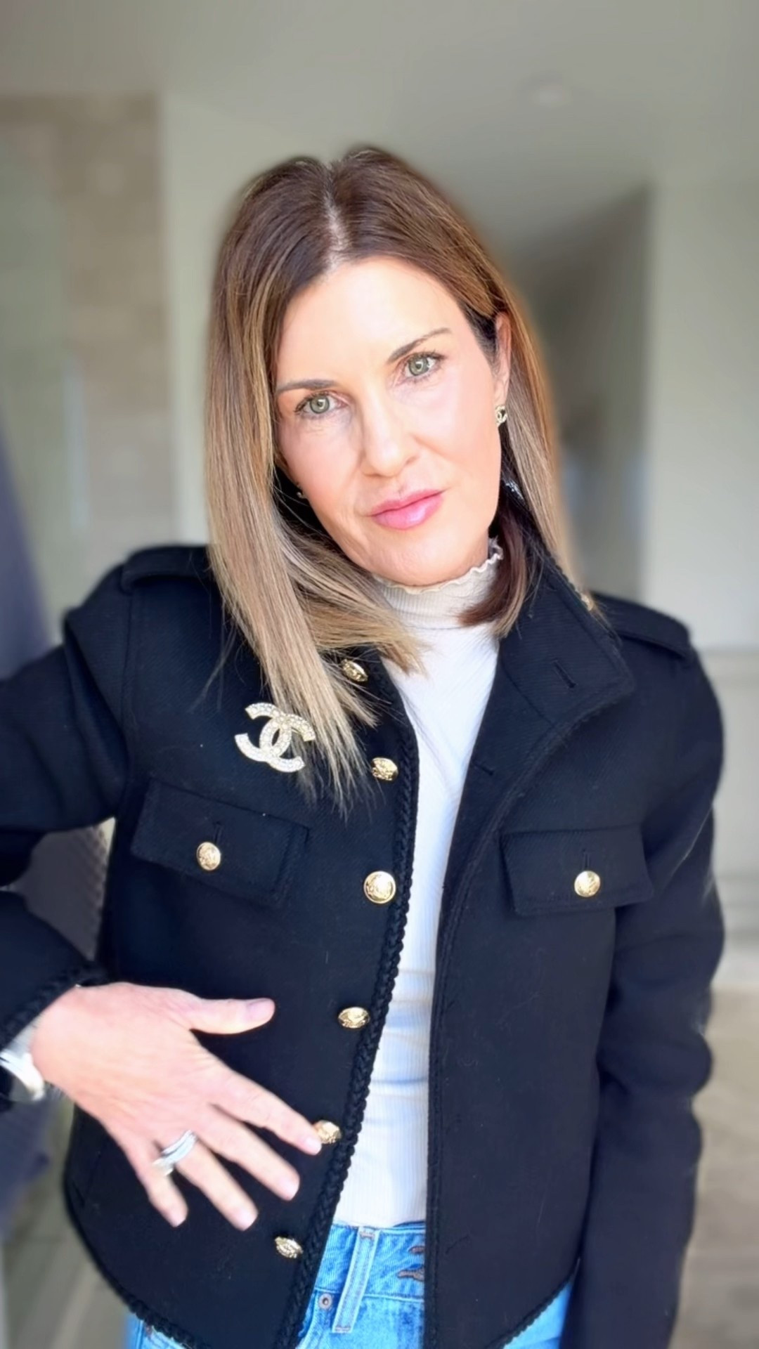 Wearing a size small in both jackets

#LTKOver40 #LTKSaleAlert