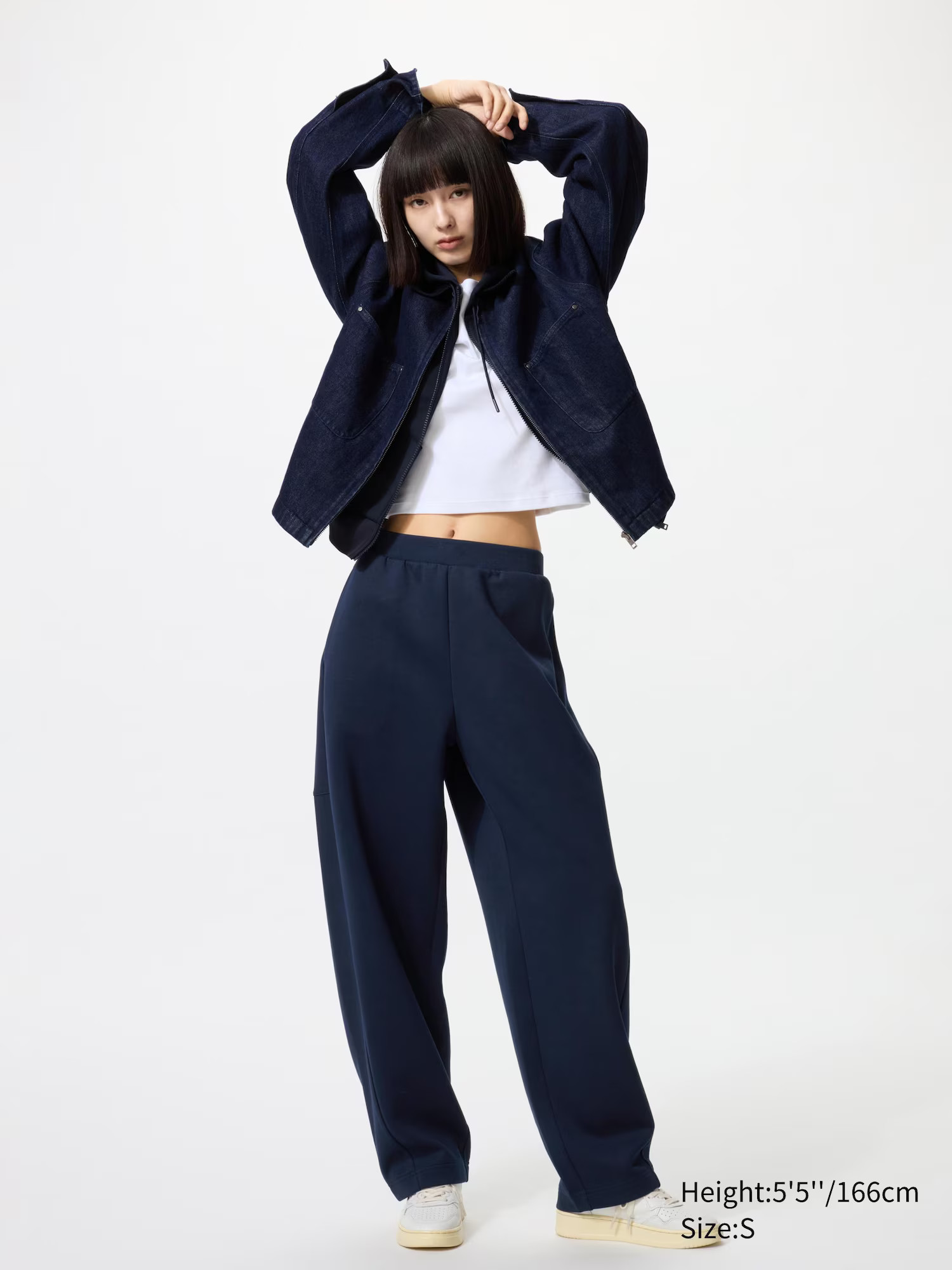 DRY Sweat Curve Trousers | UNIQLO (UK)