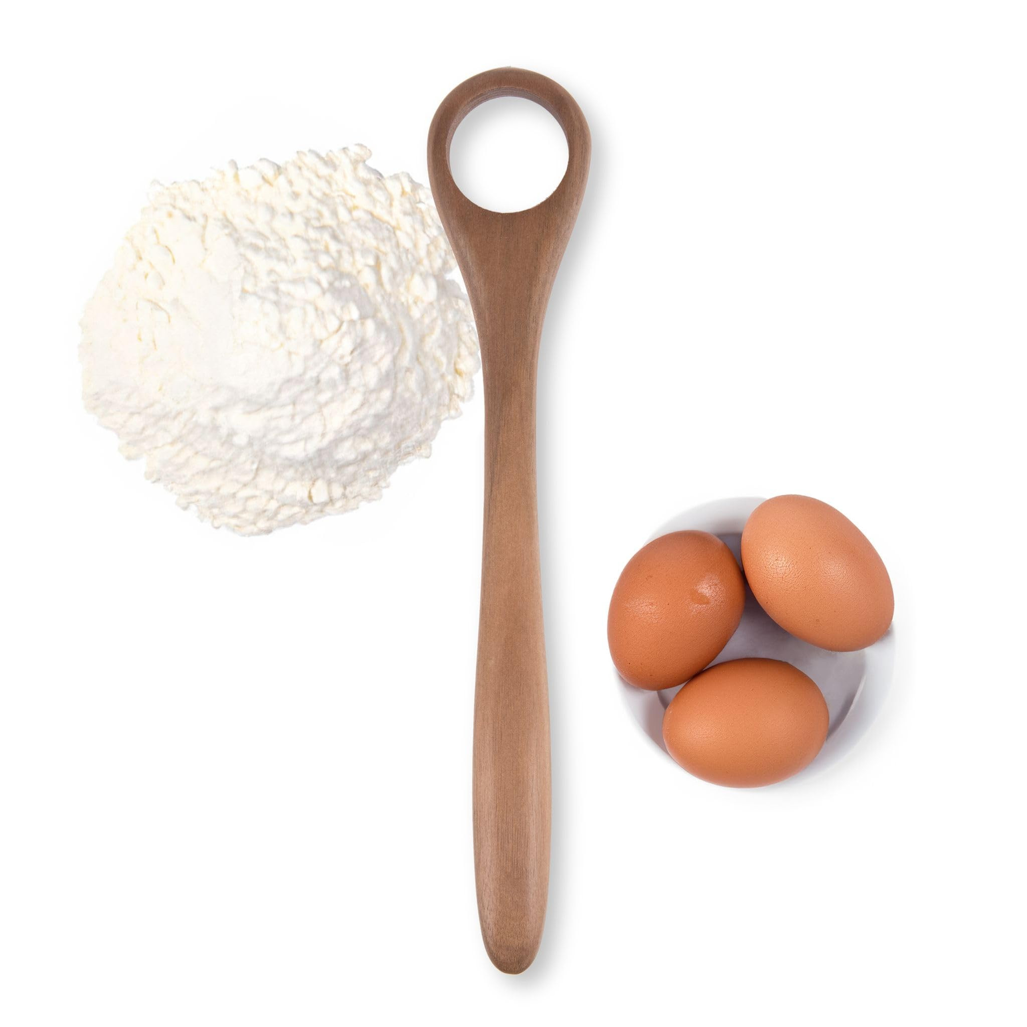 Wooden Danish Dough Whisk - Bread Whisking Tool for Mixing - Sourdough Wood Stirrer for Pastries,... | Amazon (US)