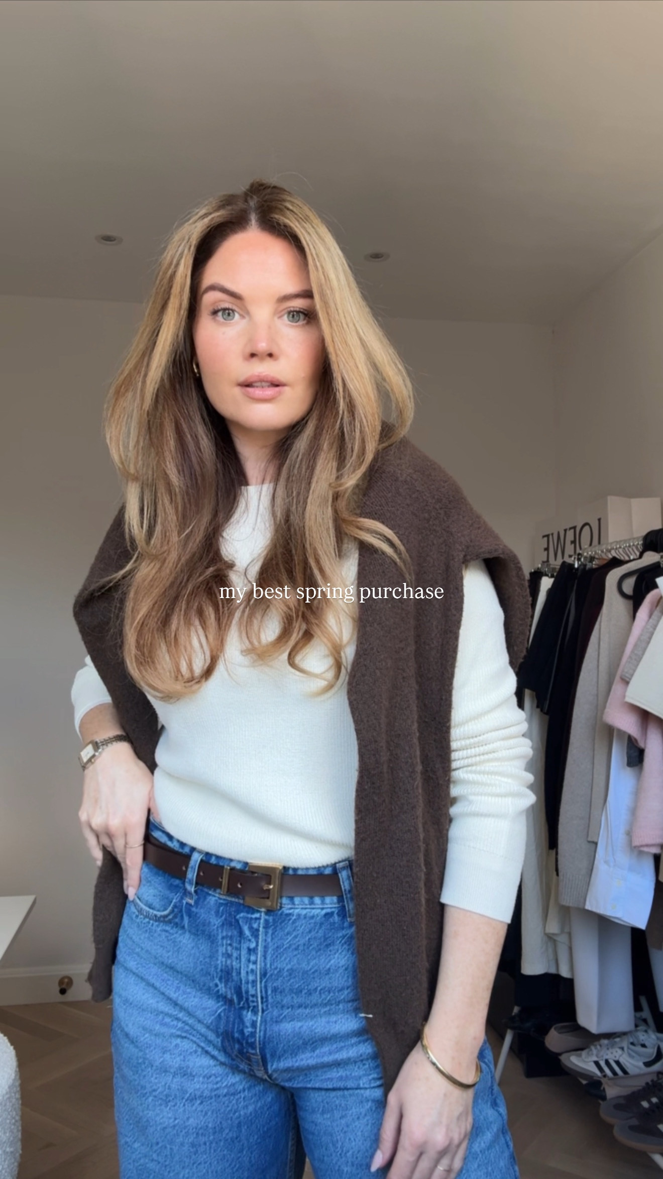 It is my best purchase for spring so far 🤎

spring outfit inspiration 2025, brown belt, brown leather belt, spring styling, brown outfit, cream outfit, butter outfit inspiration, vanilla outfit, winter outfit, ootd, winter inspo, spring inspo, spring workwear outfit, workwear outfit, chic casual outfit, blazer outfit, daily walk outfit, lente outfit, spring 2025 trend 

#LTKnederlands #LTKspring #LTKeurope