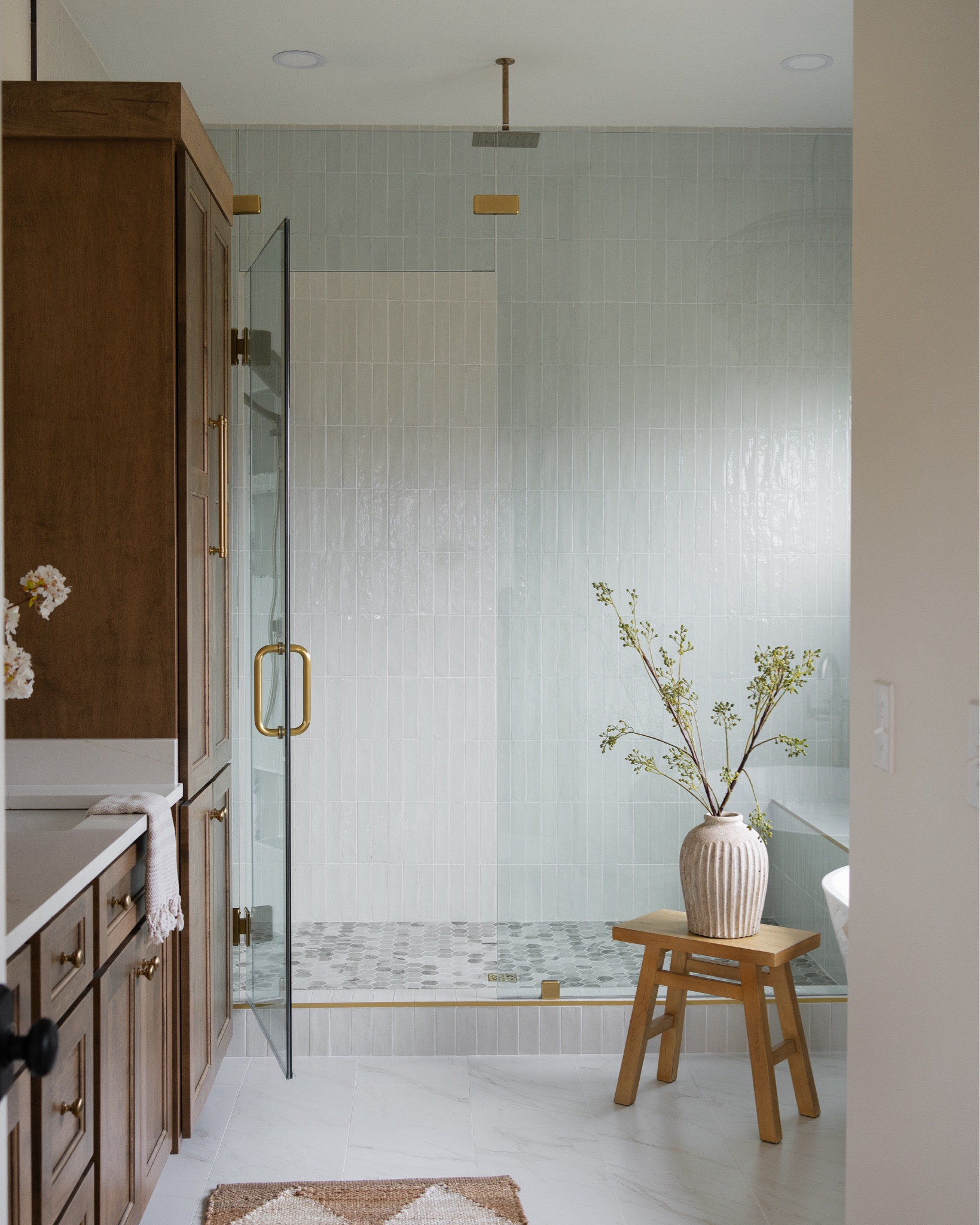 Designing this bathroom at the #northbendproject has been so fun! 

Bathroom design, home decor. bathroom decor, bathroom design, bathroom inspiration, modern bathroom, classic bathroom, luxury bathroom, Amazon bathroom finds, affordable bathroom decor, Target bathroom decor, Home Depot bathroom fixtures, Wayfair bathroom must-haves, best bathroom rugs, and bathroom organization

#LTKSaleAlert #LTKHome