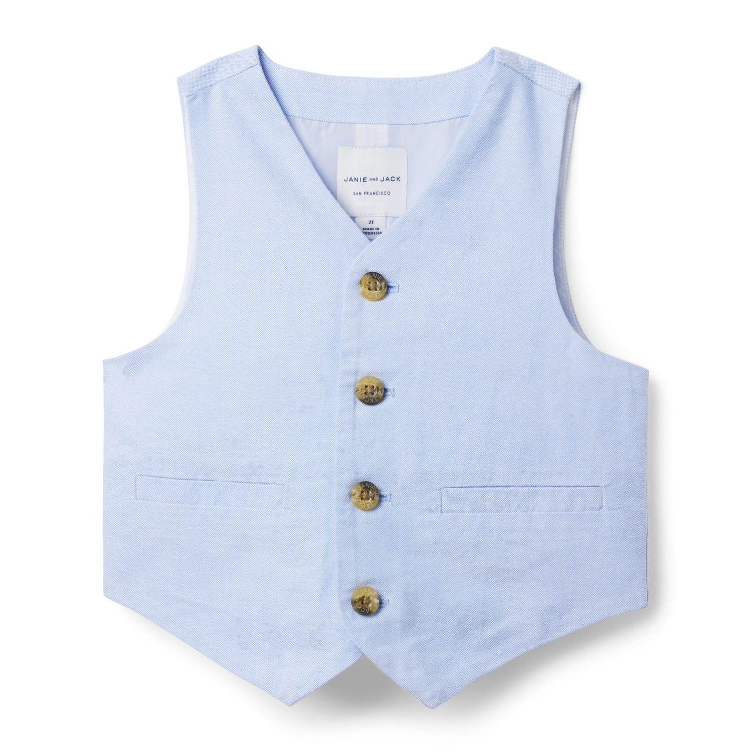 Oxford Suit Vest | Janie and Jack