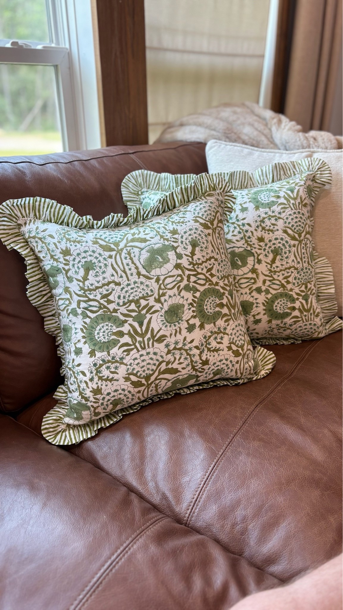 Updated the couch pillows for summer with these cute covers from Amazon!

#LTKHome #LTKSeasonal