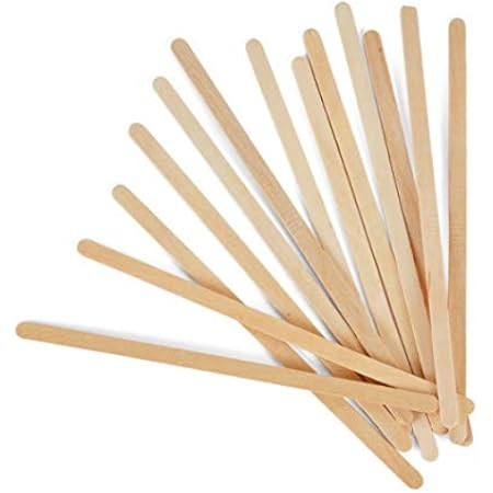 500Pcs Wooden Coffee Stir Sticks,Disposable Coffee Stirrers,5.5 Inches Biodegradable Compostable Eco | Amazon (US)