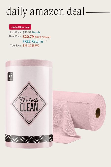 Daily Amazon deal: microfiber towels 

#LTKMostLoved #LTKsalealert