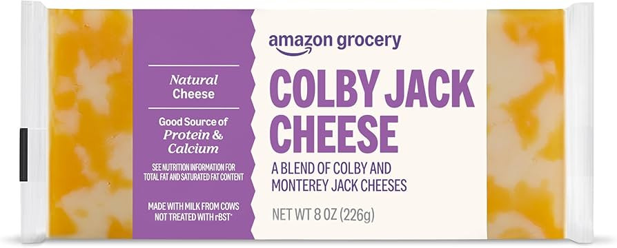 Amazon Grocery, Colby Jack Cheese, 8 Oz (Previously Happy Belly, Packaging May Vary) | Amazon (US)
