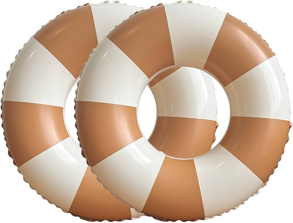 2pcs Swimming Ring Inflatable Pool Floats Ring Fun Pool Tubes Toys Summer Beach Party Supplies fo... | Amazon (US)