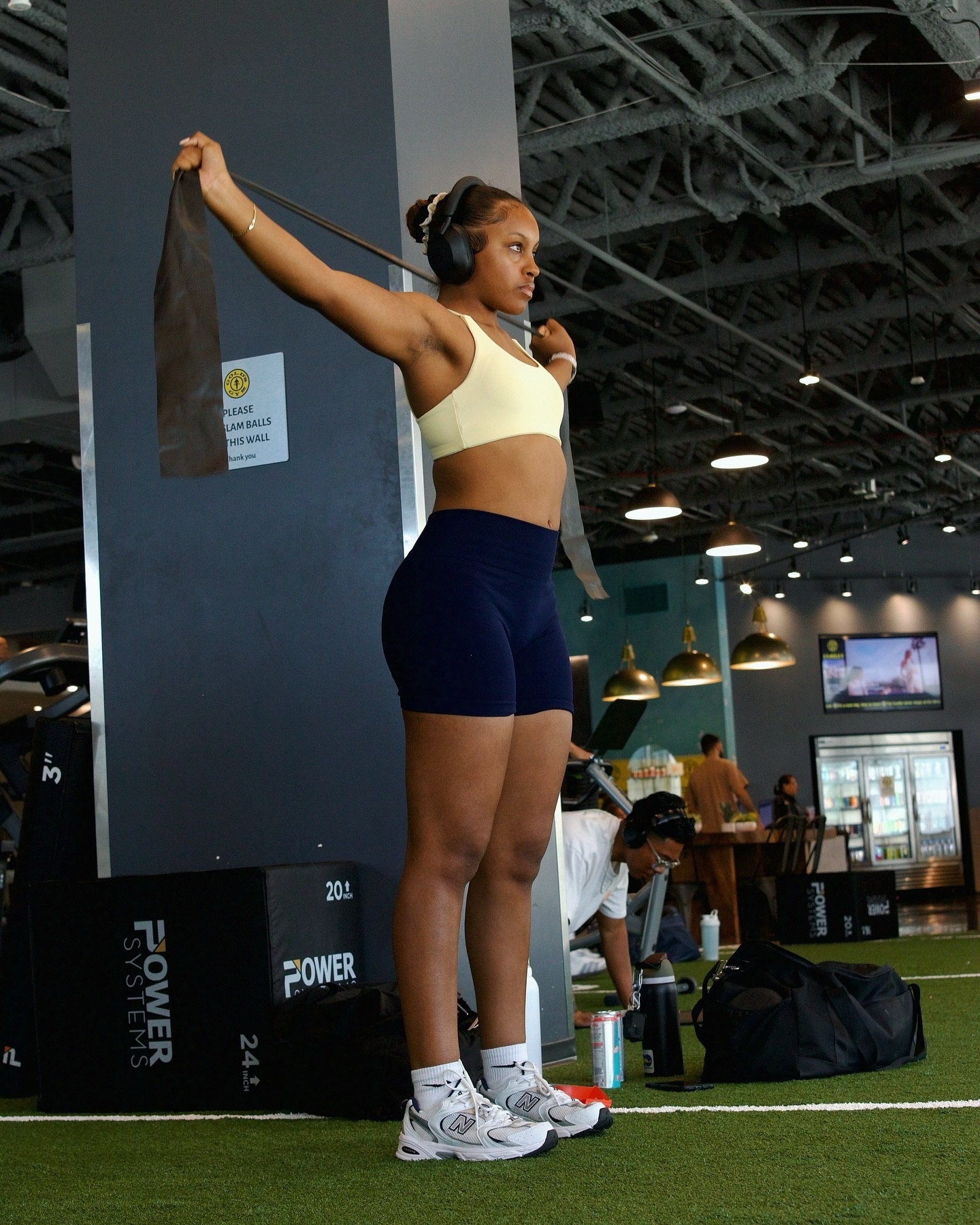 Gym outfit details strong

#LTKFitness
