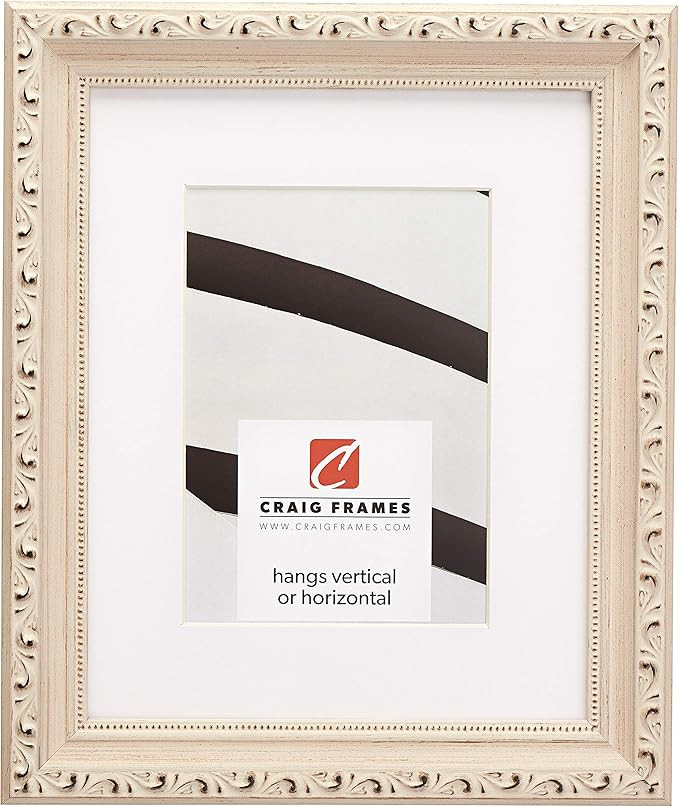 Craig Frames Ancien Ornate, 20 x 24 Inch Picture Frame Matted to Display a 16 x 20 Inch Photo, Of... | Amazon (US)