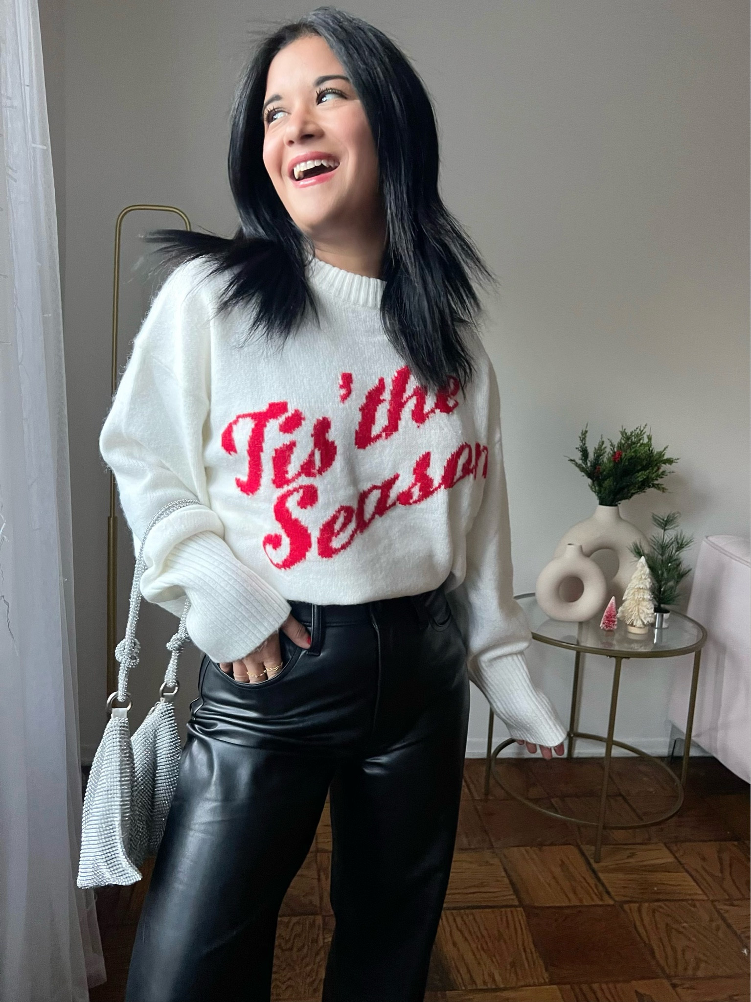 Tie the season for cozy holiday sweaters ❤️ wearing size XS

#LTKsalealert #LTKCyberWeek #LTKHoliday