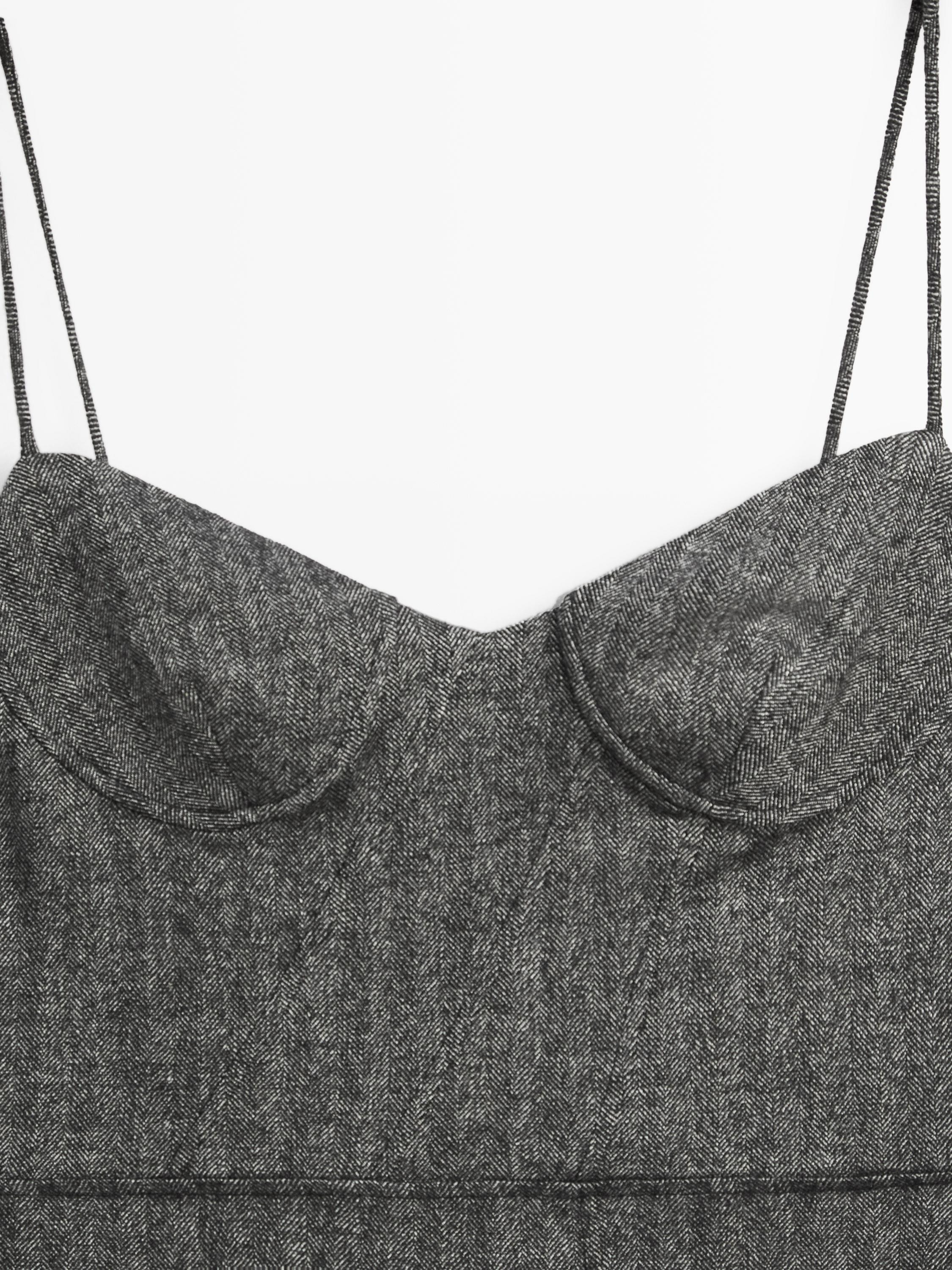 Strappy midi dress | Massimo Dutti US