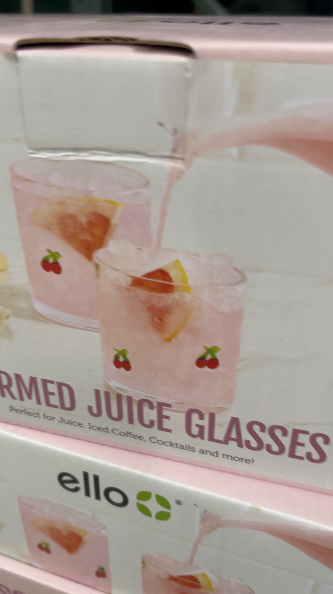 Cute cherry and lemon glasses @BJs perfect for summer drinks or just everyday glass. 

#ello #cherryglasscup #lemonglasscup #bjs #juiceglasses 

#LTKSeasonal #LTKHome #LTKfoodie