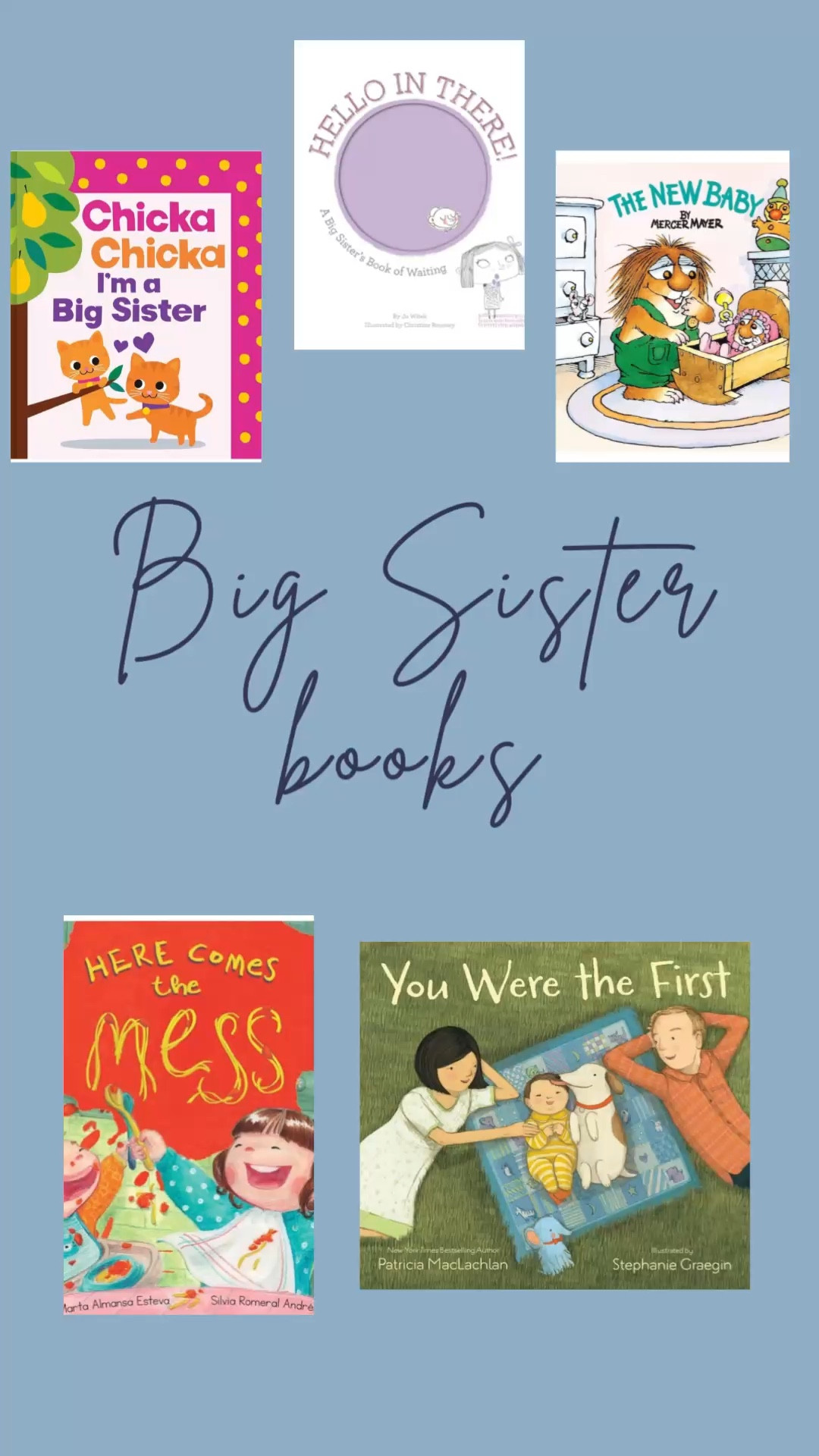 Big sister books I’m getting for my toddler to prepare her for baby brother! 🩵

#LTKmomlife #LTKBaby #LTKKids