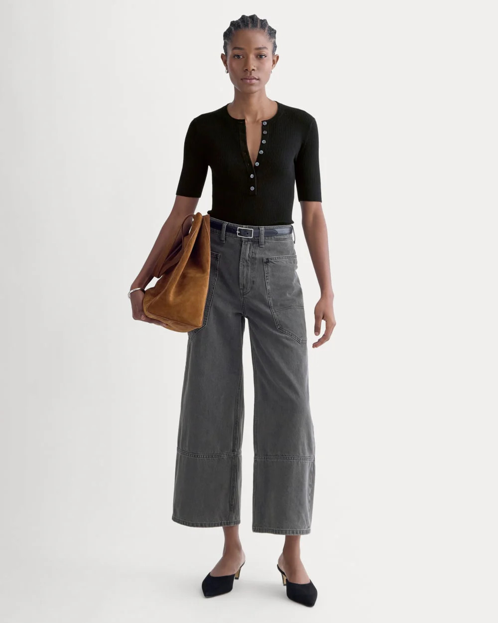 The Way-High® Gardener Cropped Jean | Washed Grey | Everlane