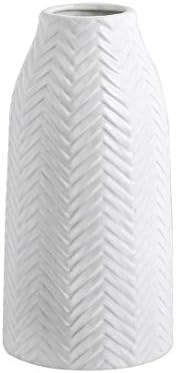 Ceramic Vases,White Ceramic Vase,Vase Pottery Vase Handmade Cute Flower Vase for Home Decor (Larg... | Amazon (US)