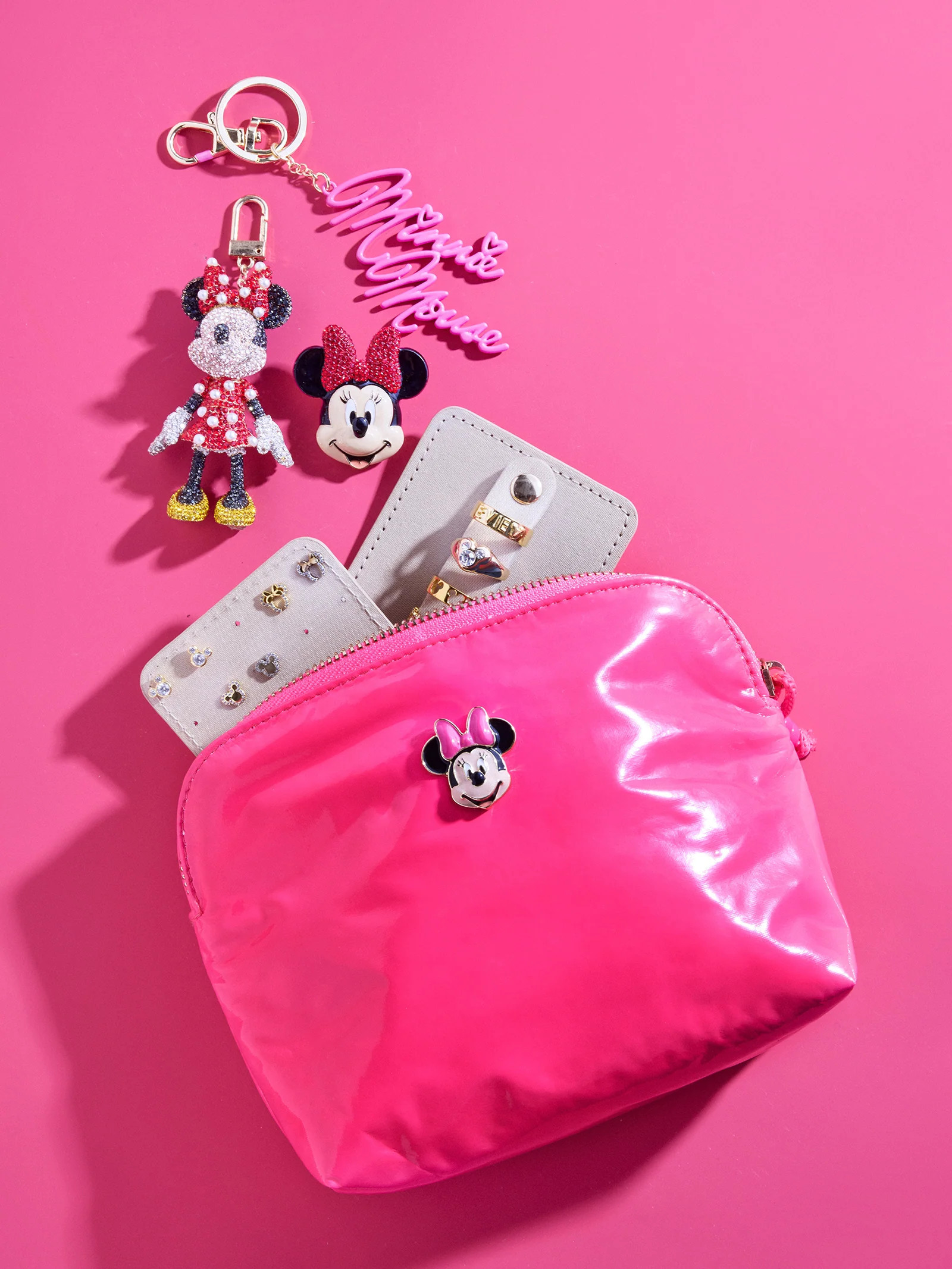 Disney Character Jewelry Storage Pouch - Minnie Mouse | BaubleBar