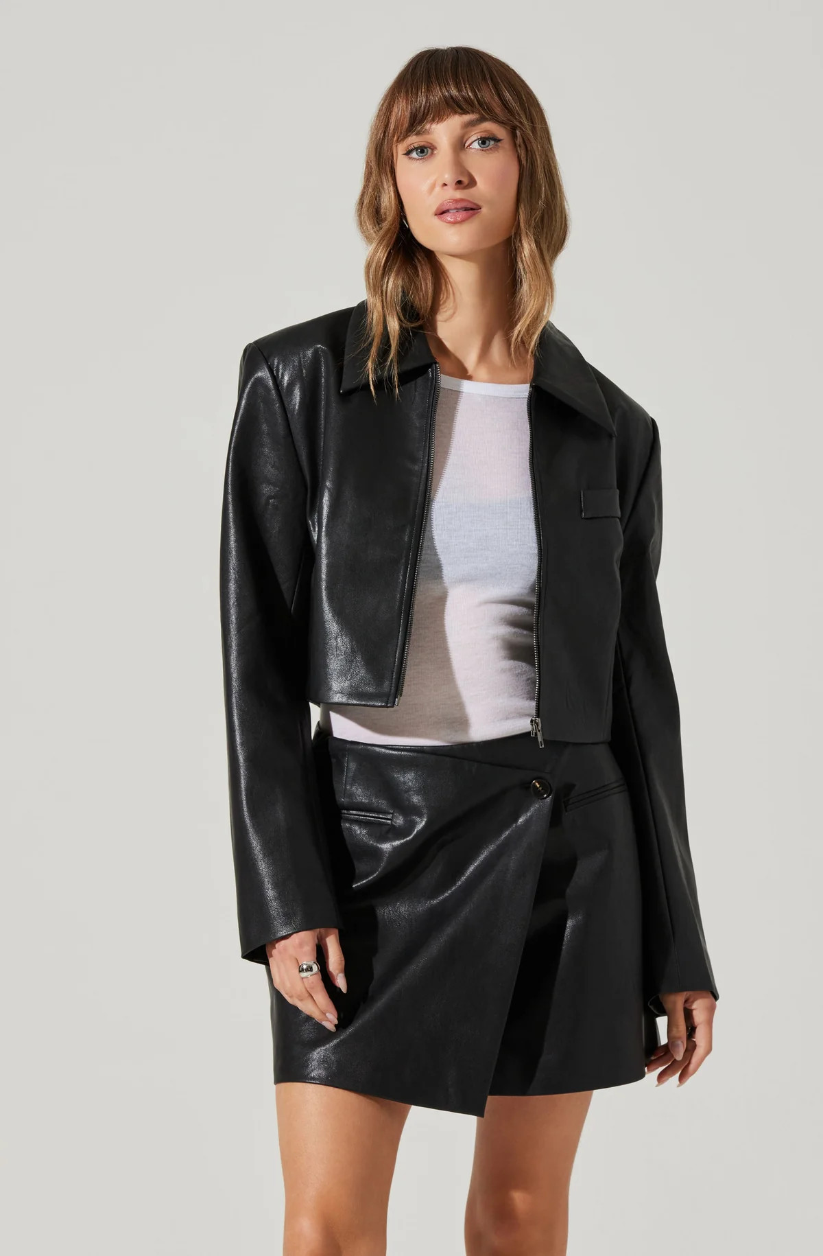 Lindsay Cropped Jacket | ASTR The Label (US)