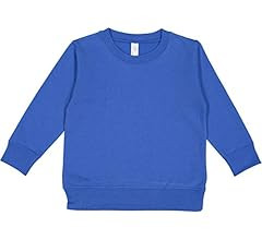 RABBIT SKINS Toddler Boy & Girl Fleece Long Sleeve Pullover Sweatshirt | Amazon (US)