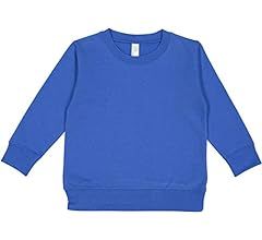 RABBIT SKINS Toddler Boy & Girl Fleece Long Sleeve Pullover Sweatshirt | Amazon (US)