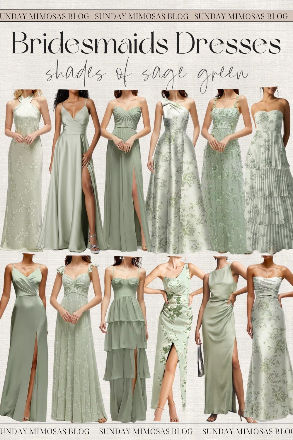Sage Green bridesmaid dresses! ✨

If you’re looking for bridesmaids dresses in shades of green, here are our favorite options! Bridesmaids dresses from Dessy, Petal and Pup, Lulus and AW Bridal! Most of these would work as formal Summer wedding guest dresses too!

Floral bridesmaid dresses, satin bridesmaid dresses, green bridesmaid dress, dessy bridesmaids dresses, garden wedding bridesmaids dresses, garden party wedding, bridesmaid dress green, light green bridesmaid dresses

#LTKSeasonal #LTKWedding #LTKParties