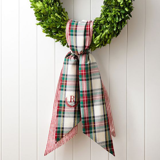 Wreath Sash | Mark and Graham