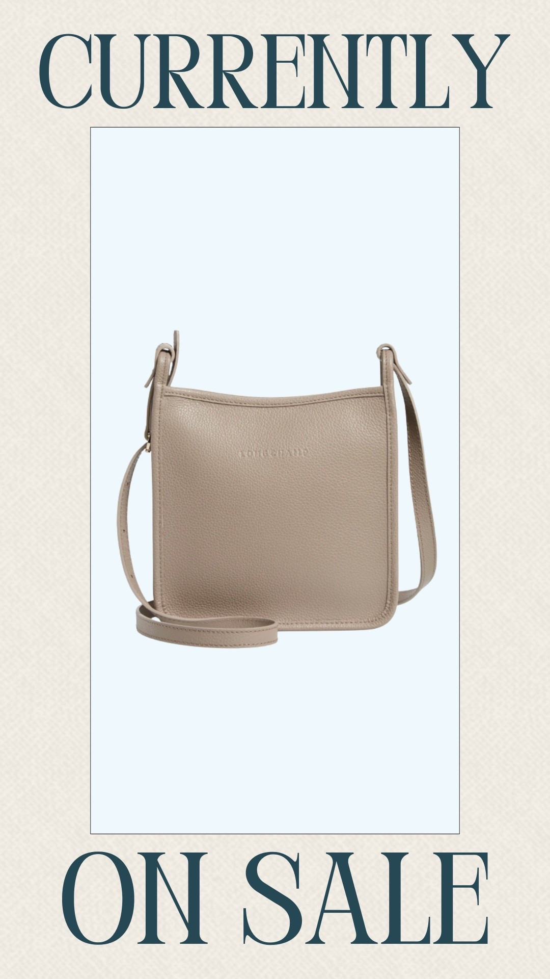 This pebbled leather crossbody bag features a clean silhouette, an adjustable strap, and a versatile neutral shade that complements just about any outfit. Its compact design keeps your everyday essentials close without feeling bulky, making it perfect for errands, travel, or daily wear. This is one of those timeless bags you'll reach for year after year.

#LTKSeasonal #LTKSaleAlert #LTKootd