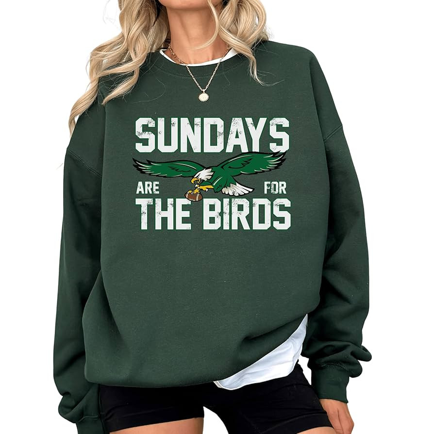 Sundays Are for the Birds Sweatshirt | Cozy Unisex Pullover | Game Day Apparel | Gift for Sports ... | Amazon (US)