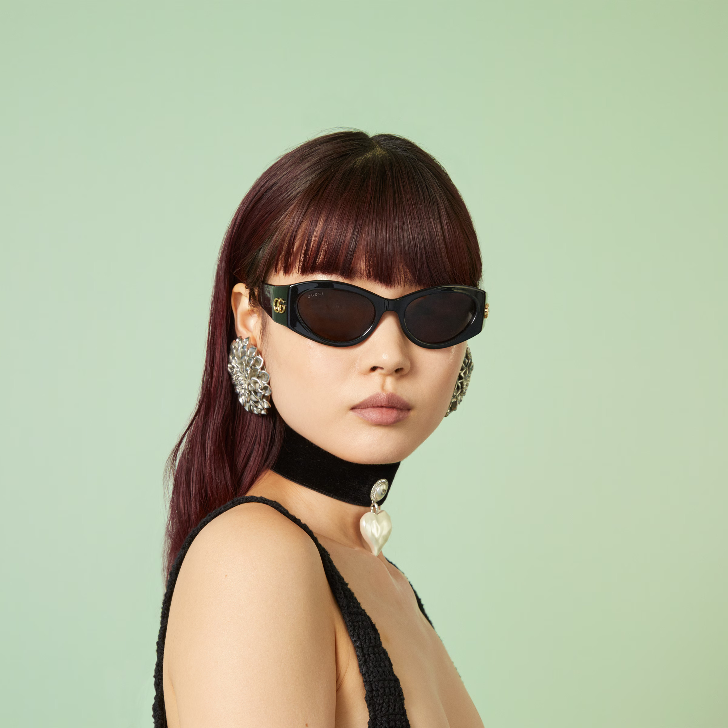 Cat-eye frame sunglasses | Gucci (US)