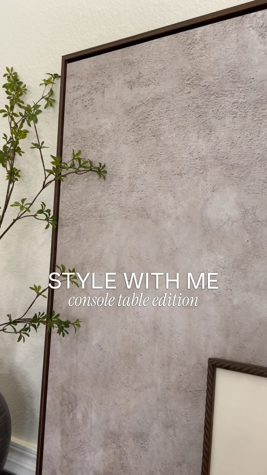 Styling my console table with some new goodies. Linked everything I could below 🤎

#LTKHome