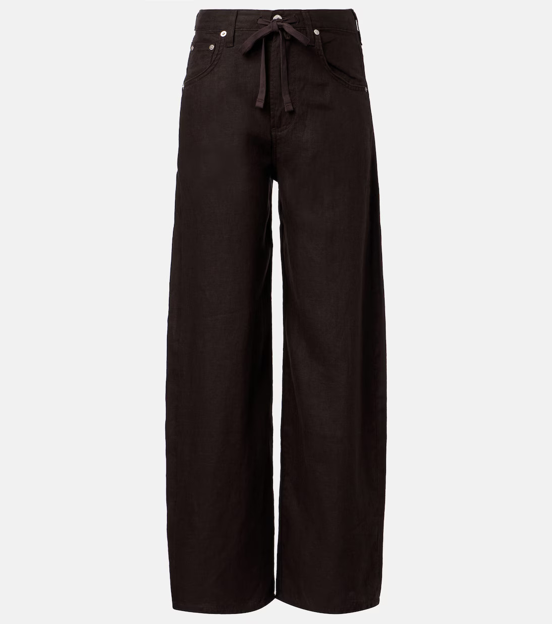 Brynn linen wide-leg pants | Mytheresa (UK)