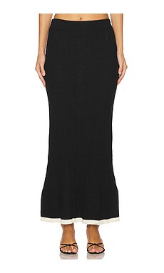 AYNI Llinpykuna Skirt in Black & Ivory from Revolve.com | Revolve Clothing (Global)