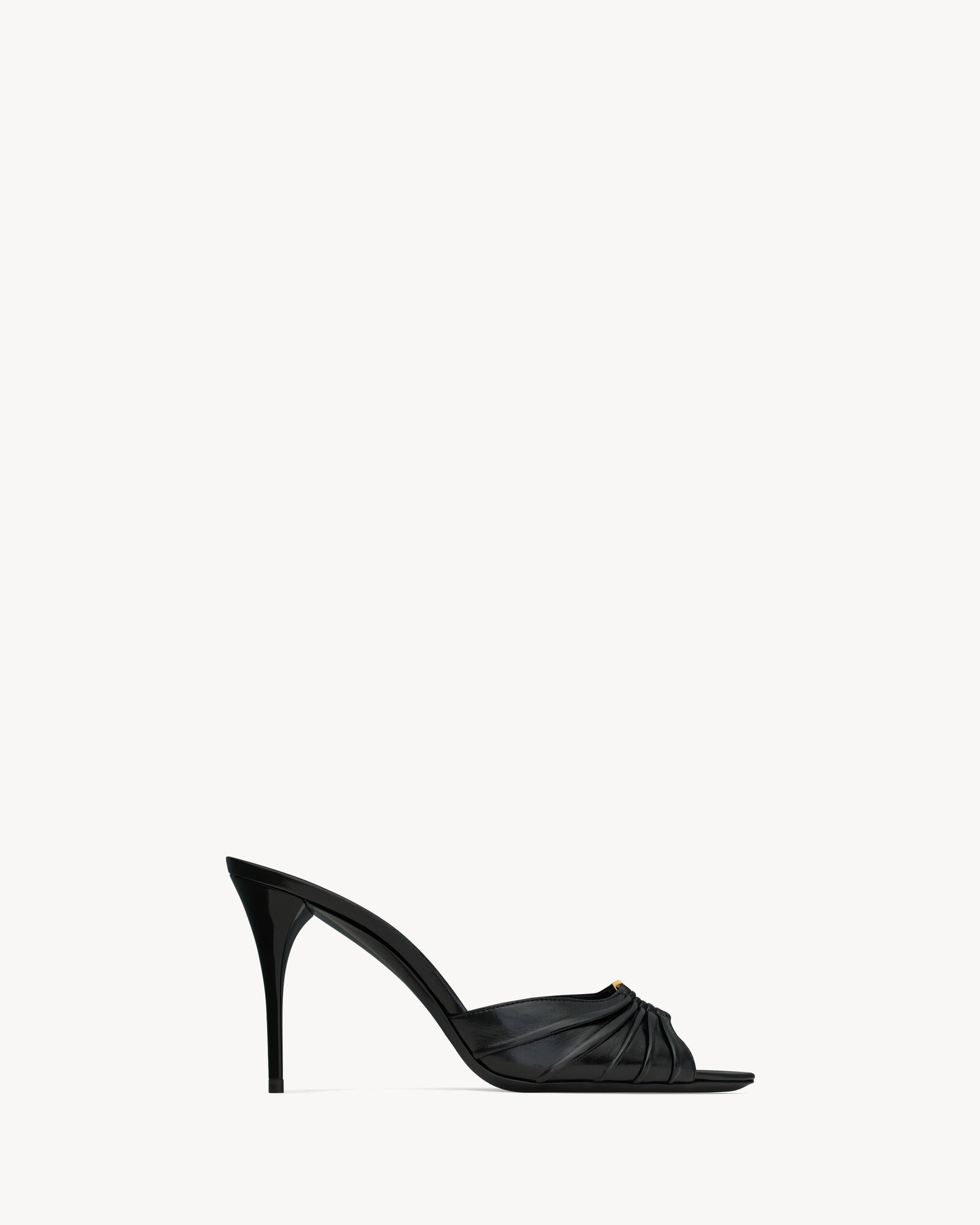babylone mules in smooth leather | Saint Laurent Inc. (Global)