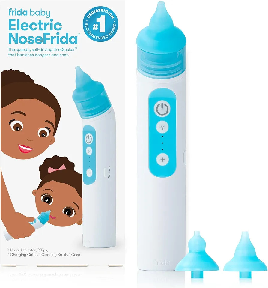 Frida Baby Electric NoseFrida Nasal Aspirator for Baby, Nose Sucker for Allergy Relief for Baby &... | Amazon (US)